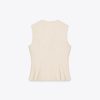 Summer Sets Women 2 Piece Outfits for Formal Interview Linen Sleeveless Vest Leisure Pants Outfits for Women Casual