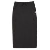 Womens Downtown Cargo Midi Skirt Casual Casual - Black - Size S