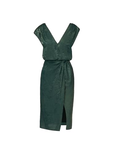 213D2vd19L.jpg Women's Foil Woven Midi Dress