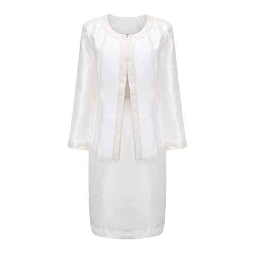 Women Church Suits Special Occasion Dress Wedding Party Formal Church Clothes for Mother Gifts
