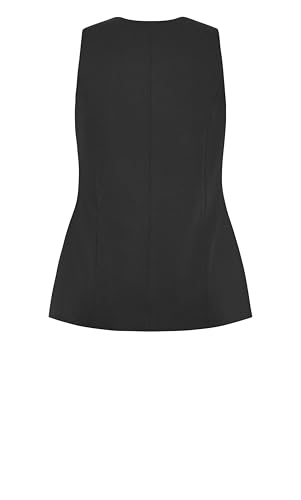 21eCqkUXPFL.jpg Women's Plus Size Vest - Yazmin