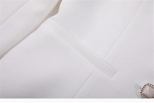 21hfD9Rqk9L.jpg Women Elegant Office Skirt Set Temperament Slim Fit Monochromatic Single Breasted Blazer Suits Fashion Two Piece Set