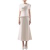 21krewD0DfL.jpg Women's Skirt Suit Summer French White Sleeveless Top Classic Casual Skirt 2 Piece Set for women