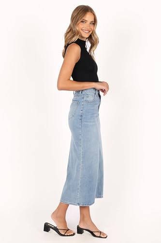 Women's Dana Denim Midi Skirt