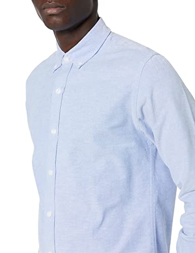 313eF-a0A4L.jpg Men's Long-Sleeve Regular-Fit Stretch Oxford Shirt (Available in Big & Tall)