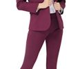313hqwzDDgL.jpg Women's Business Blazer Pant Suit Set for Work
