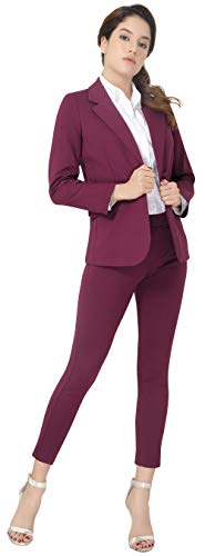 313hqwzDDgL.jpg Women's Business Blazer Pant Suit Set for Work