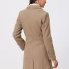 316wRP0crHL.jpg Women's Trench Coats Single Breasted Long Outerwear Winter Coat