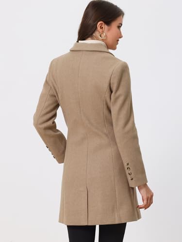 316wRP0crHL.jpg Women's Trench Coats Single Breasted Long Outerwear Winter Coat