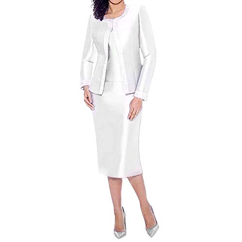 Women Church Suits Special Occasion Dress Wedding Party Formal Church Clothes for Mother Gifts