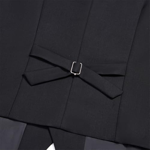 31BakkFNMyL.jpg Womens Tuxedo 3 Piece Suit Sets for Women Blazer Pants Vest Set Womens Business Professional Outfits