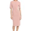 31CShojamTL.jpg Women's Curved Waist Seam Crepe Workwear Dress Career Office Desk to Dinner Event Occasion Guest of