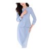 Women Long Sleeve Formal Blazers Skirt Business Set Professional Office Work Wear Two Piece Career Suit