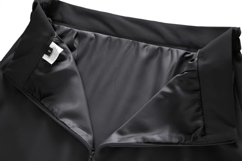 31FsR9OGTbL.jpg Women's Business Skirt Suit Set 2 Piece Office Outfits Notched Lapel Blazer and Pencil Skirt