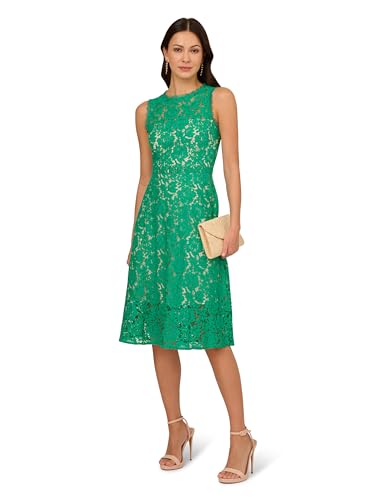 31GuTuYFpL.jpg Women's Lace Midi Flounce Dress