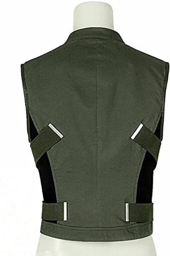 Women's Yelena Belova Vest - Cosplay Costume Green Vest for Halloween Outfits