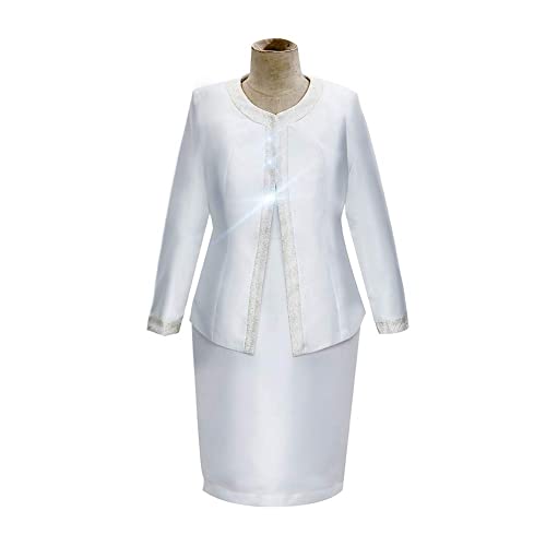 Women Church Suits Special Occasion Dress Wedding Party Formal Church Clothes for Mother Gifts
