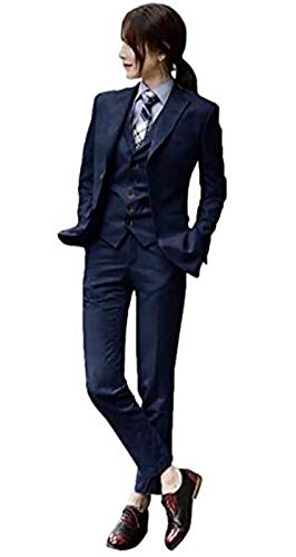 31PNlRz5CKL.jpg Autumn Women Suits 3 Piece Slim Fit Suits Set for Business Office Lady Blazer Jacket Vest Pants