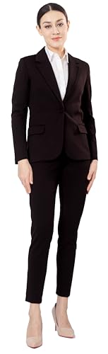 31QqITOzwkL.jpg Women's Business Blazer Pant Suit Set for Work