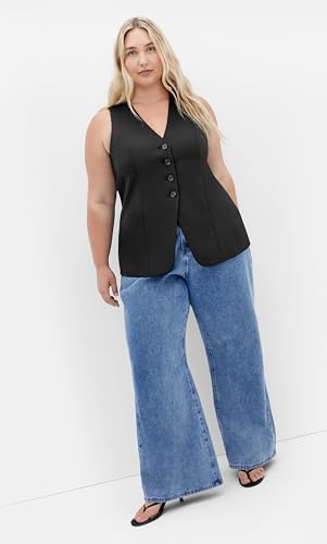 31UTduoXgML.jpg Women's Plus Size Vest - Yazmin