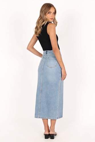 Women's Dana Denim Midi Skirt
