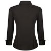 Womens Button Down Shirts Long Sleeve Regular Fit Stretch Work Blouse