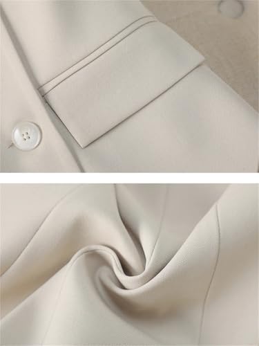 31XEv-3UJWL.jpg Women 2 Piece Blazer Outfits Sleeveless Blazer Vest Trouser Two Pieces Set Office Work Wear