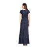 31ZtyjGyQLL.jpg Women's Short Sleeve Blouson Beaded Gown
