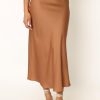 Women's Nellie Satin Midi Skirt