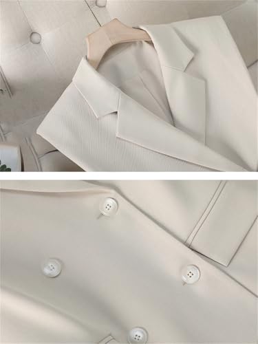 31e4NvwOrhL.jpg Women 2 Piece Blazer Outfits Sleeveless Blazer Vest Trouser Two Pieces Set Office Work Wear