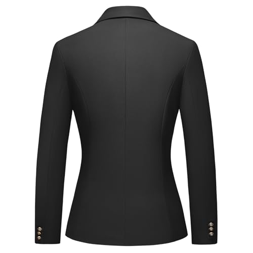 31gohsX-kLL.jpg Women's 2 Piece Business Suit Double Breasted Blazer and Pants Work Suit Set