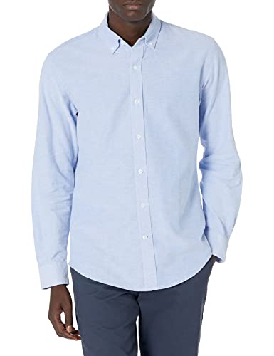 31iA5Os45bL.jpg Men's Long-Sleeve Regular-Fit Stretch Oxford Shirt (Available in Big & Tall)