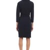 31lxfKwH9UL.jpg Women's Notch Neck Sleek Sheath Dress Office Workwear