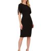 31mgxnB19WL.jpg Women's Knit Crepe Pearl Midi Dress