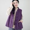 31r4rovUpNL.jpg suit women's Chinese style quilted vest autumn and winter buckle thickened waistcoat cotton-padded jacket