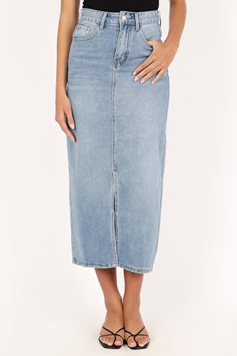 Women's Dana Denim Midi Skirt