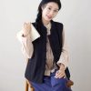 31sS4fCDEOL.jpg suit women's Chinese style quilted vest autumn and winter buckle thickened waistcoat cotton-padded jacket