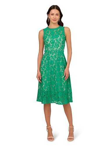 31vP3baZPEL.jpg Women's Lace Midi Flounce Dress