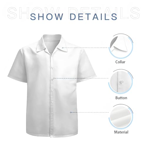 31wgxYC902L.jpg Mens Funny Hawaiian Shirts 3D Graphic Button Down Short Sleeve Tropical Holiday Beach Aloha Shirt