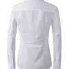 31x6WjzehcS.jpg Womens Dress Shirts Long Sleeve Button Down Shirt Work Wear