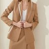 410BxCGZruL.jpg Suits for Women Business 2 Pieces Office Formal Wear Skirt Suits Set Patchwork Blazer&Skirt