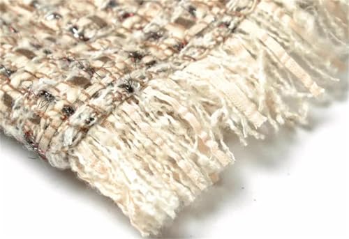 411NVnyVhyL.jpg Women Suit Long-Sleeved Tasserl Short Coat Pretty Slim-Fit Hip Wrap Skirt Two Piece Set