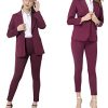 411ab99bplL.jpg Women's Business Blazer Pant Suit Set for Work