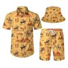 411xEG4PTNL.jpg Western Cowboy Hawaiian Shirts and Shorts Set for Men - Funny 1-S