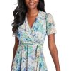41398wq9IKL.jpg Women's Faux Wrap Dress with Ruffle Skirt Occasion Shower Office Career