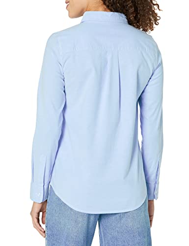 413PZWz4uBL.jpg Women's Long Sleeve Button Down Stretch Oxford Shirt (Available in Plus Size)