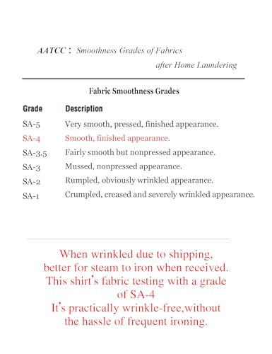 414KRmYrXGL.jpg Grade 4 Wrinkle-Resistant Women's Button Down Shirts Striped Long Sleeve Collared Blouses Tops with Pocket