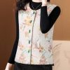 New-Chinese style vest for women, spring and autumn Chinese embroidered vest, mother's suit