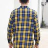 41EEzi5VpKL.jpg Men's Casual Plaid Flannel Long Sleeve Button Down Shirt