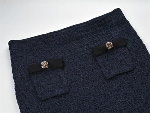 41FxEdCqcmL.jpg Women Spring Cardigans Pencil Skirts Suits Long Sleeve Sweater Jumpers Knitted 2 Piece Sets